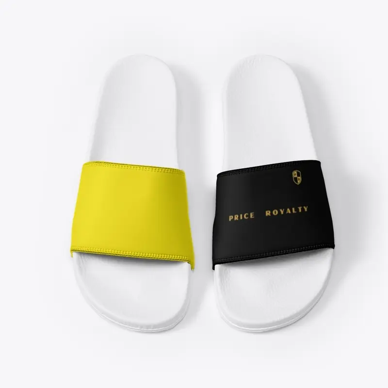 Black and Yellow Price Royalty-Ho Slides